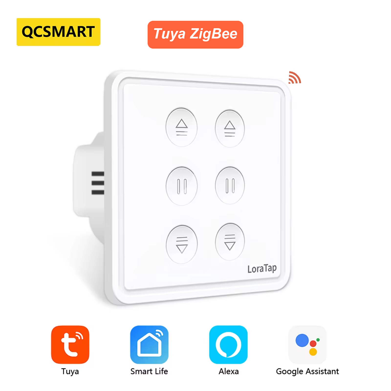 QCSMART Tuya Smart Life EU Zig - Smart Home Blinds recension och pris