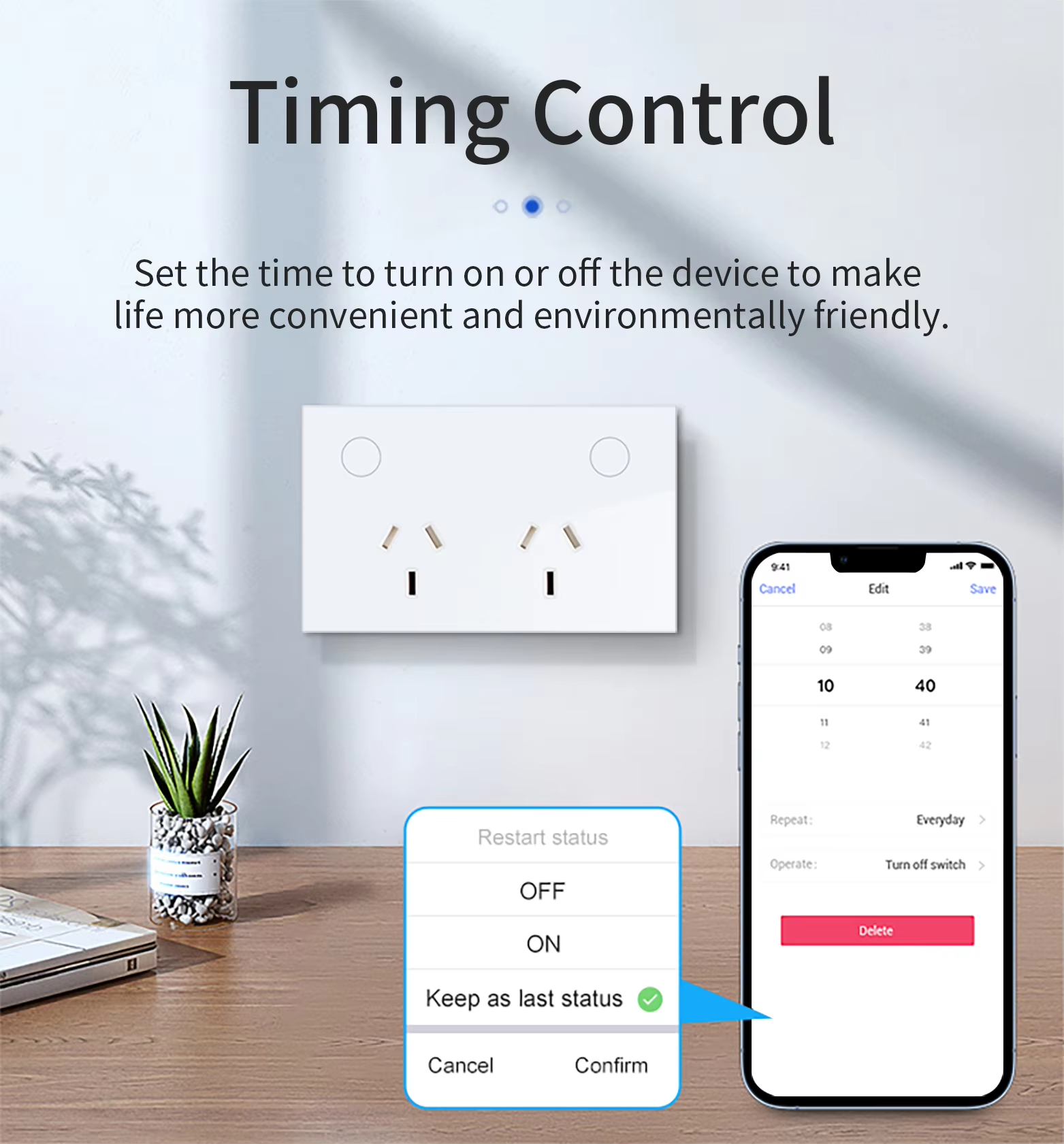 Zigbee Wi-Fi Matter AU Smart W - Smart Home Control Panel recension och pris