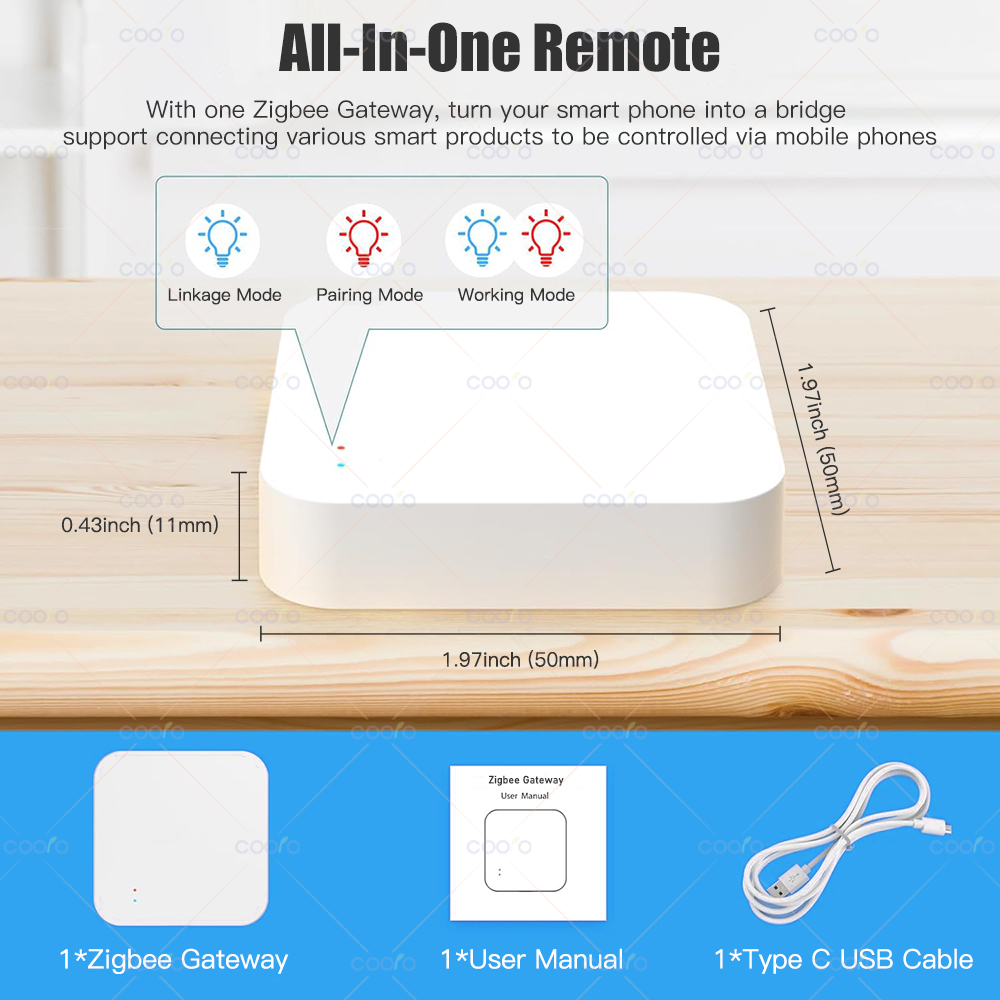 Zigbee 3.0 Gateway Hub Smart H - Smart Home Hub Device recension och pris