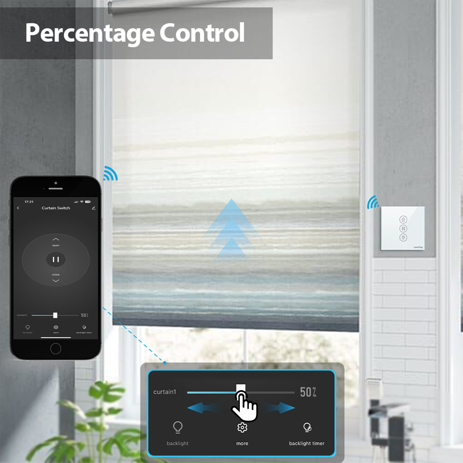 Tuya Smart Life EU WiFi Roller - Smart Home Blinds recension och pris