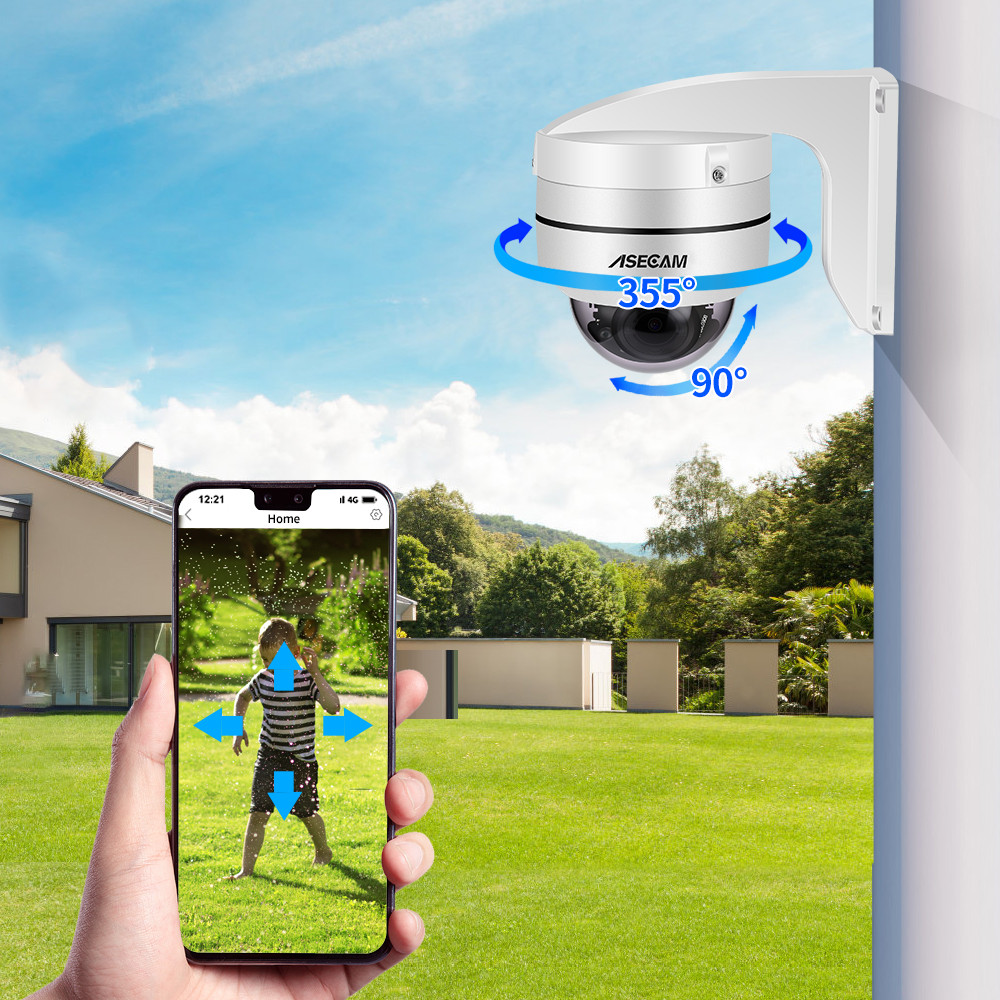 Hikvision Compatible 8MP 4K PT - Smart Home Imou recension och pris