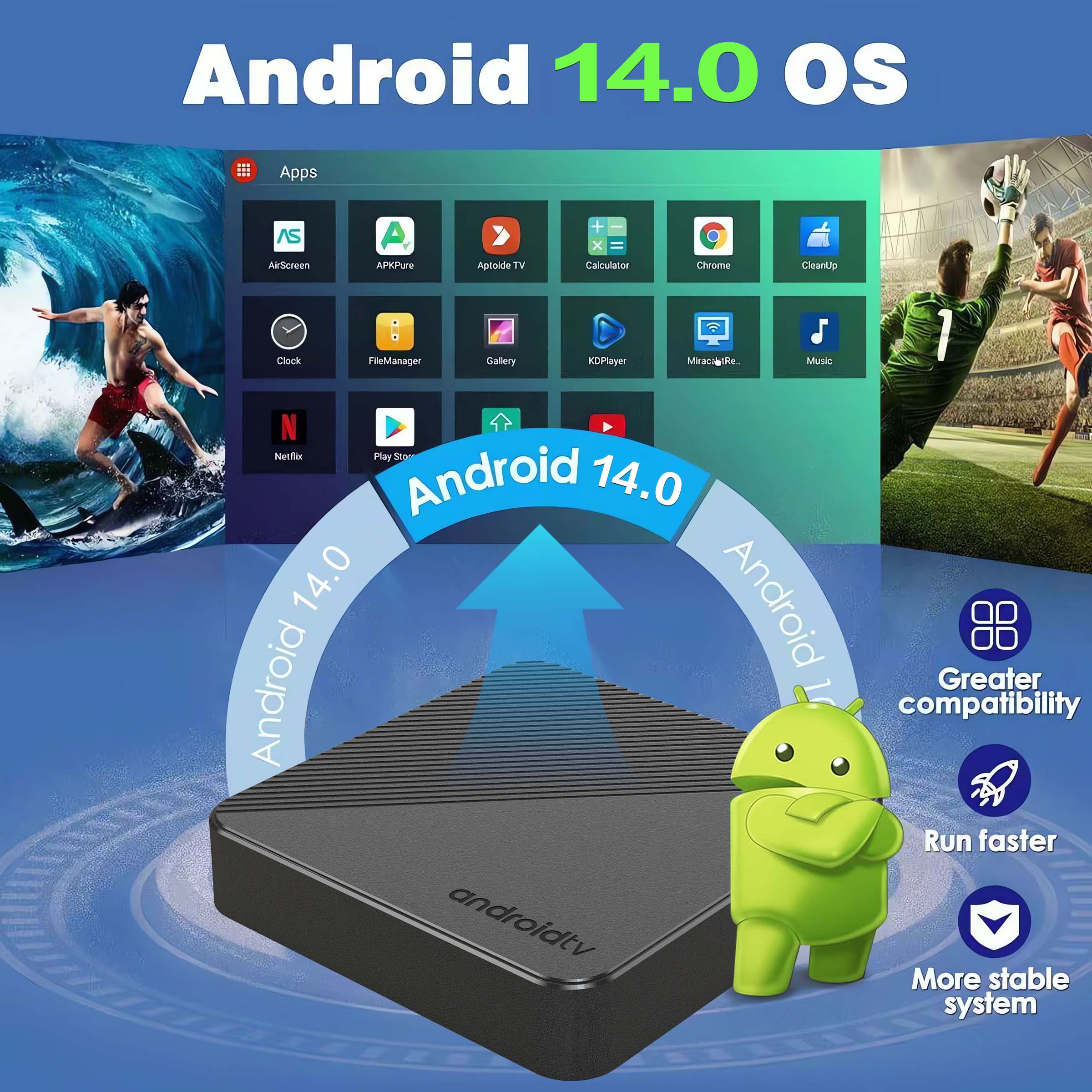 Android14 TV Box Smart Home th - Smart Home Youtube recension och pris