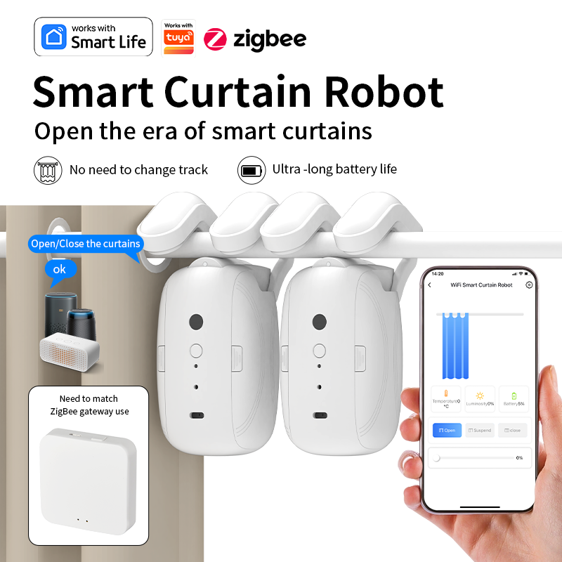Zigbee Smart Curtain Driver Ro - Smart Home Zigbee recension och pris