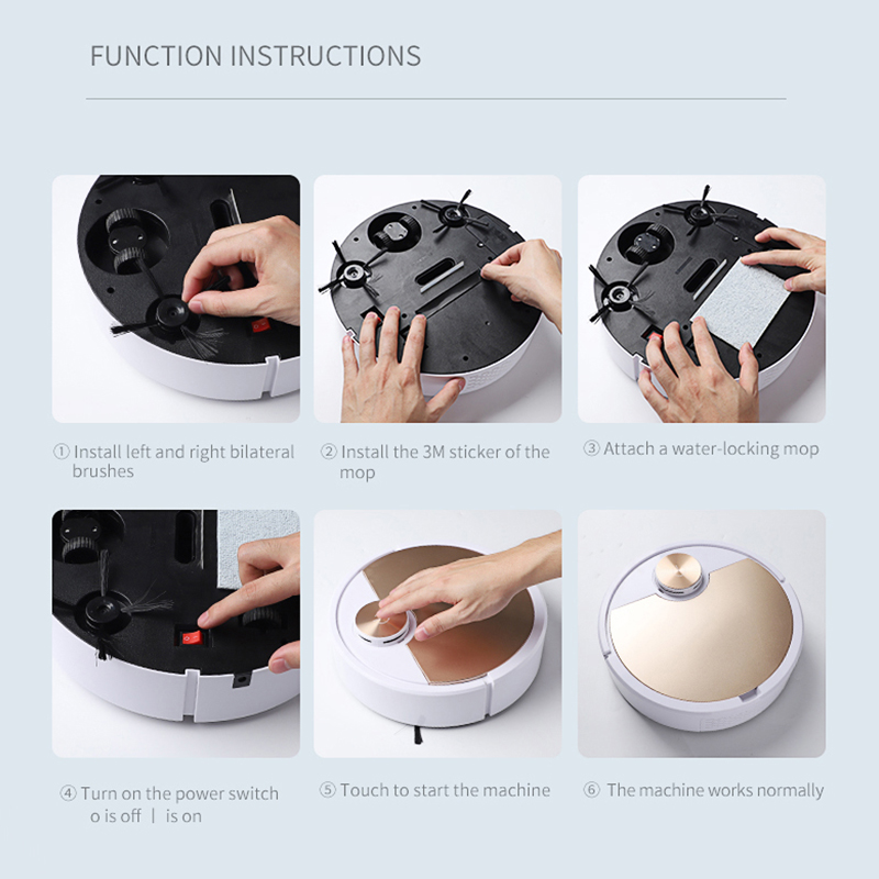 New ES06 Robot Vacuum Cleaner  - Smart Home Floor Plan recension och pris
