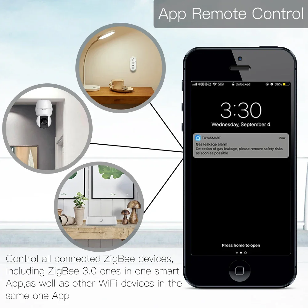 Tuya ZigBee 3.0 Smart Gateway  - Smart Home Control Panel recension och pris