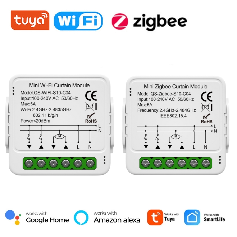 Tuya WiFi Zigbee Smart Curtain - Smart Home Blinds recension och pris